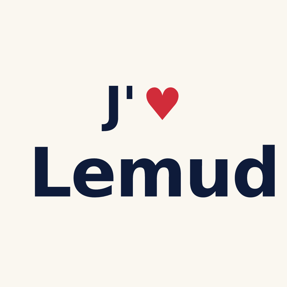 Tasse personnalisée Lemud — design J'aime Lemud