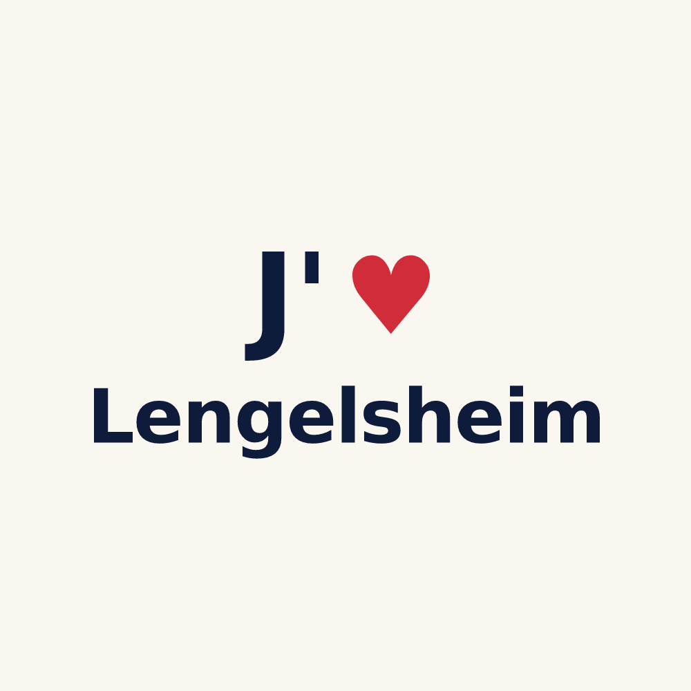 Tasse personnalisée Lengelsheim — design J'aime Lengelsheim