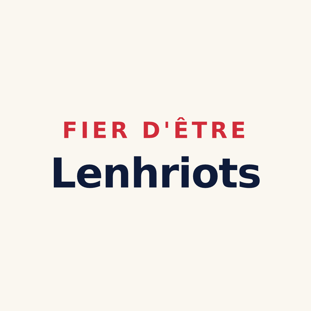 Tasse « Fier d'être Lenhriots » — design pour Lenharrée