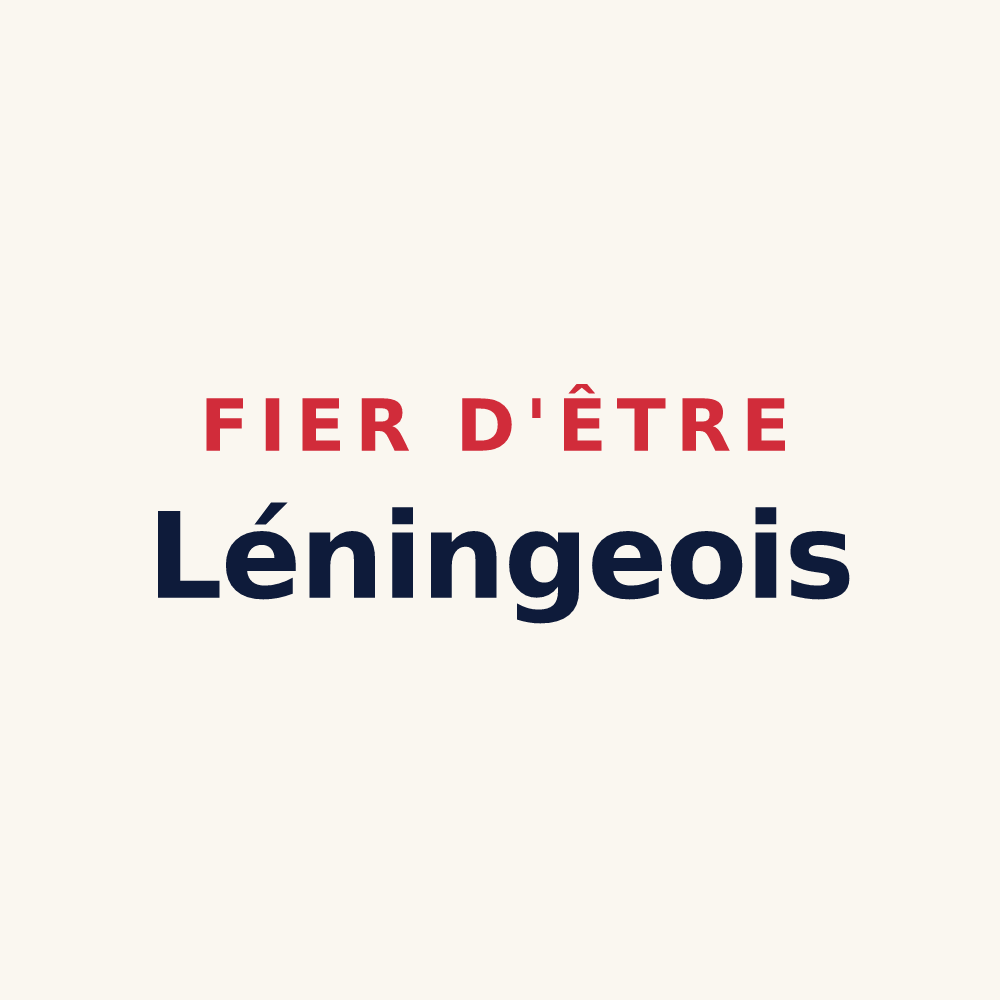Tasse « Fier d'être Léningeois » — design pour Léning