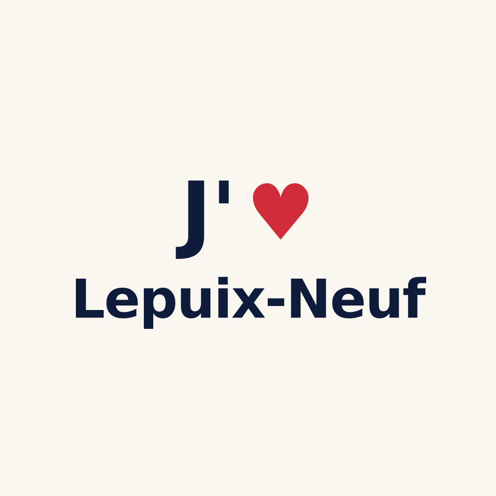 Tasse personnalisée Lepuix-Neuf — design J'aime Lepuix-Neuf