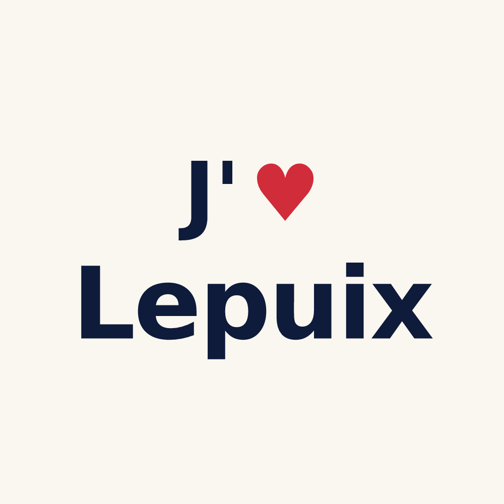 Tasse personnalisée Lepuix — design J'aime Lepuix