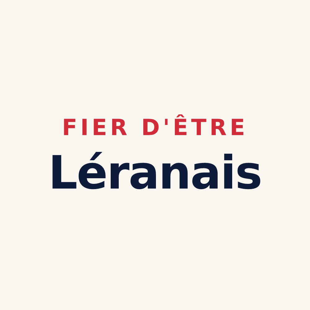 Tasse « Fier d'être Léranais » — design pour Léran