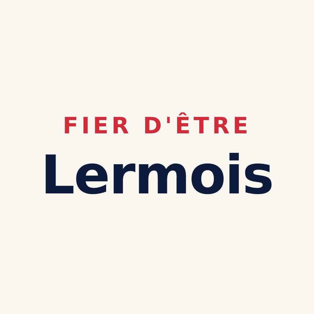Tasse « Fier d'être Lermois » — design pour Lerm-et-Musset