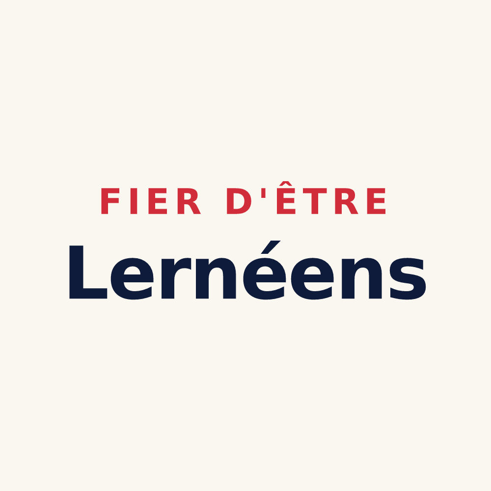 Tasse « Fier d'être Lernéens » — design pour Lerné