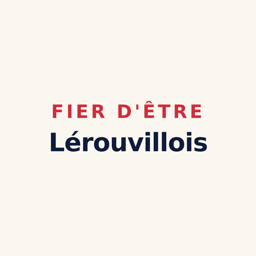 Tasse « Fier d'être Lérouvillois » — design pour Lérouville