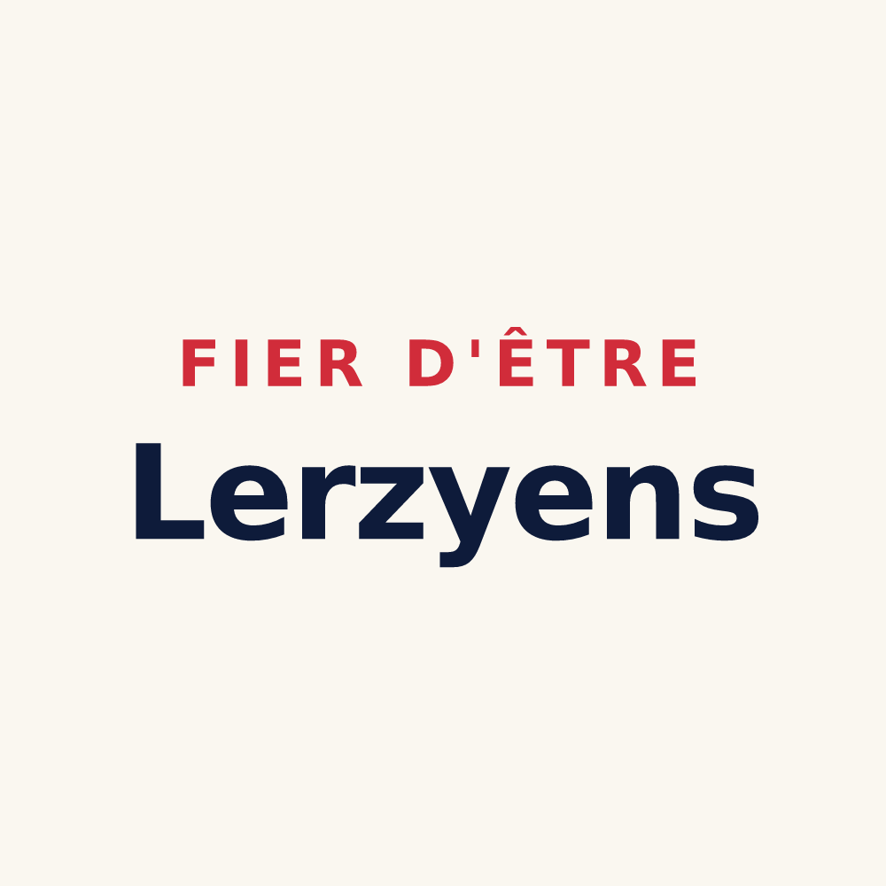 Tasse « Fier d'être Lerzyens » — design pour Lerzy