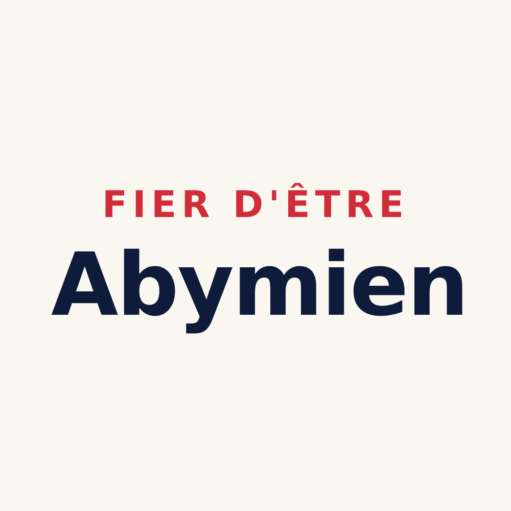 Tasse « Fier d'être Abymien » — design pour Les Abymes