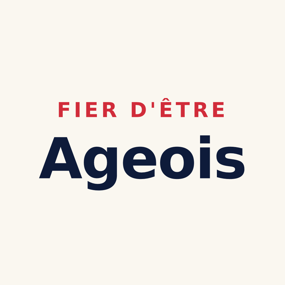Tasse « Fier d'être Ageois » — design pour Les Ageux