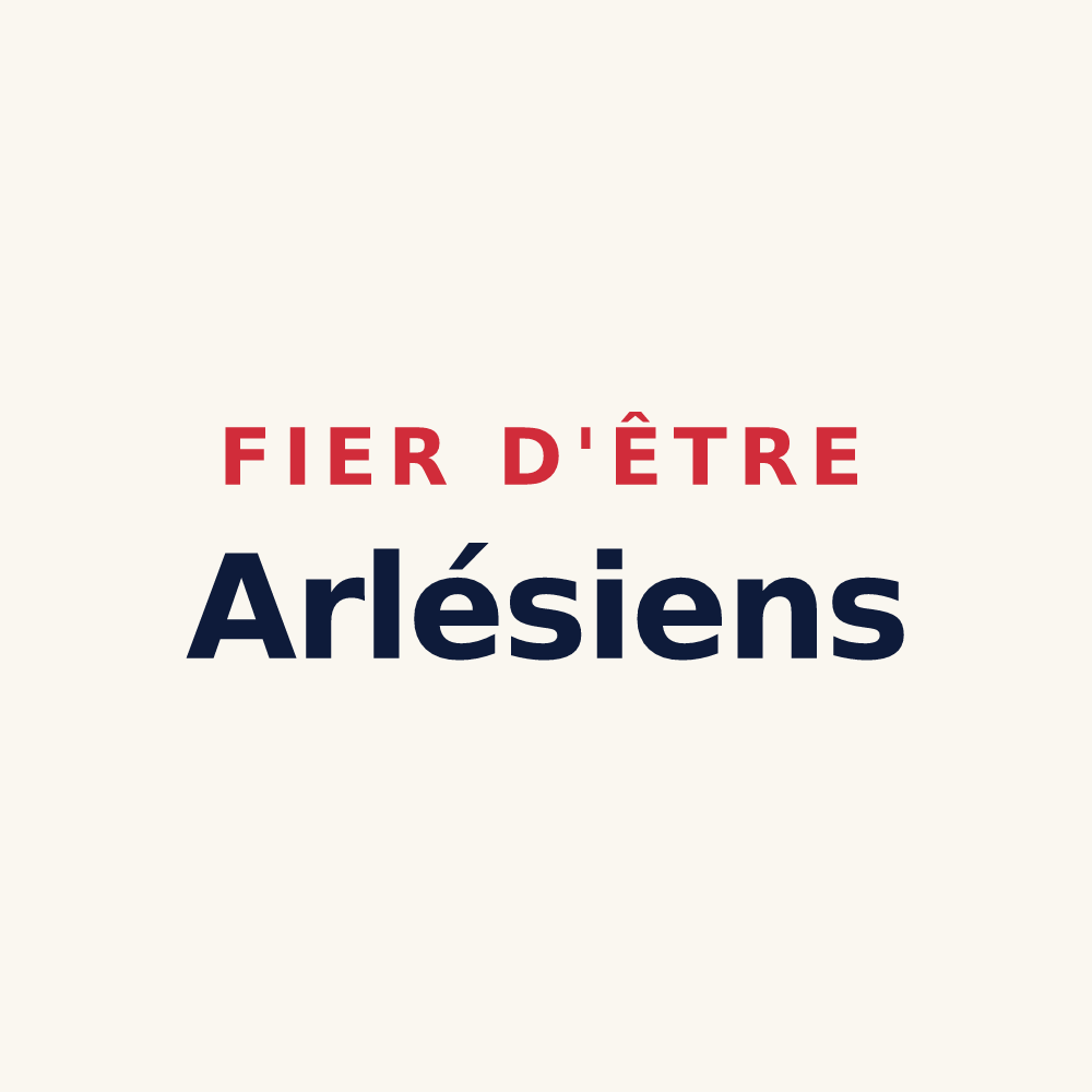 Tasse « Fier d'être Arlésiens » — design pour Les Anses-d'Arlet