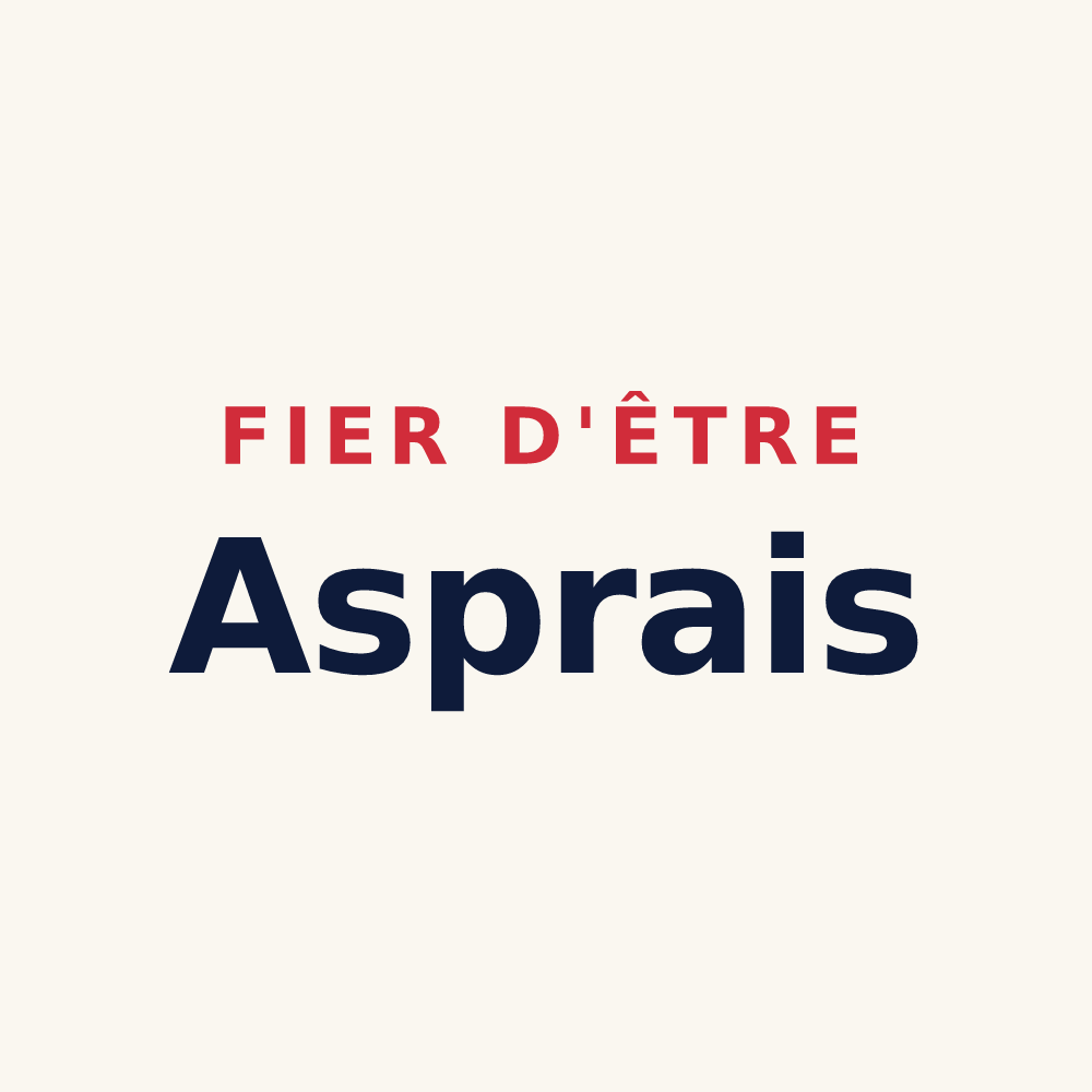Tasse « Fier d'être Asprais » — design pour Les Aspres