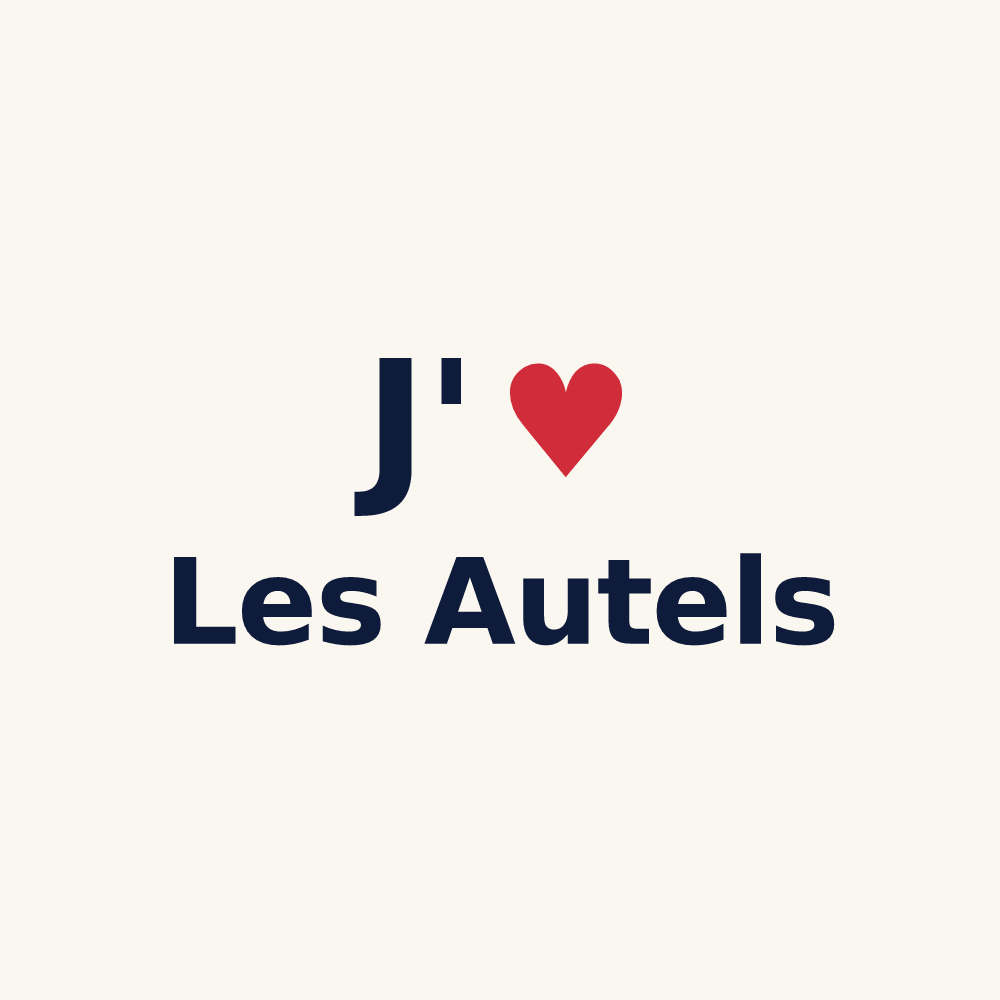 Tasse personnalisée Les Autels — design J'aime Les Autels