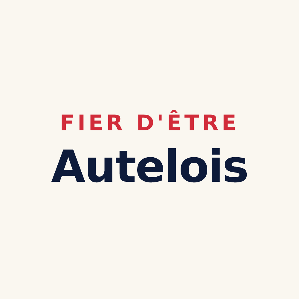 Tasse « Fier d'être Autelois » — design pour Les Autels