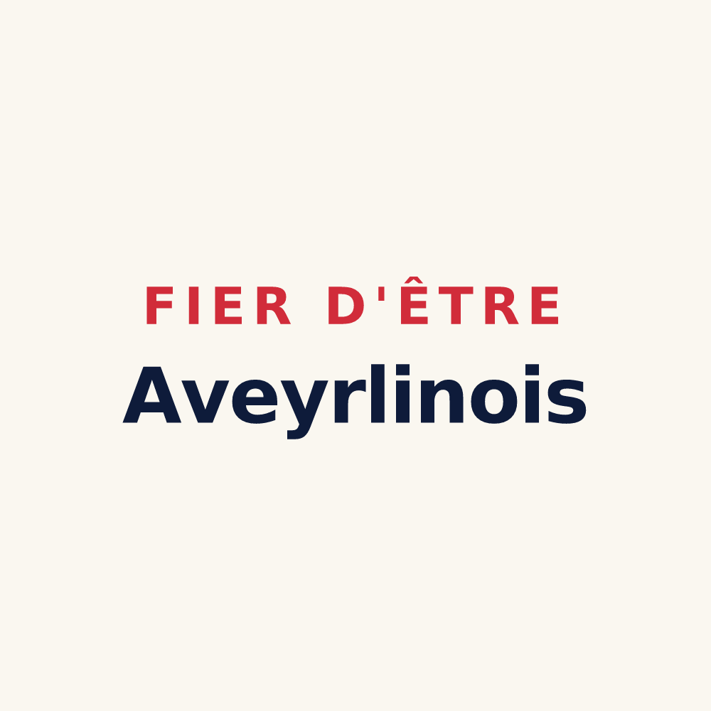 Tasse « Fier d'être Aveyrlinois » — design pour Les Avenières Veyrins-Thuellin