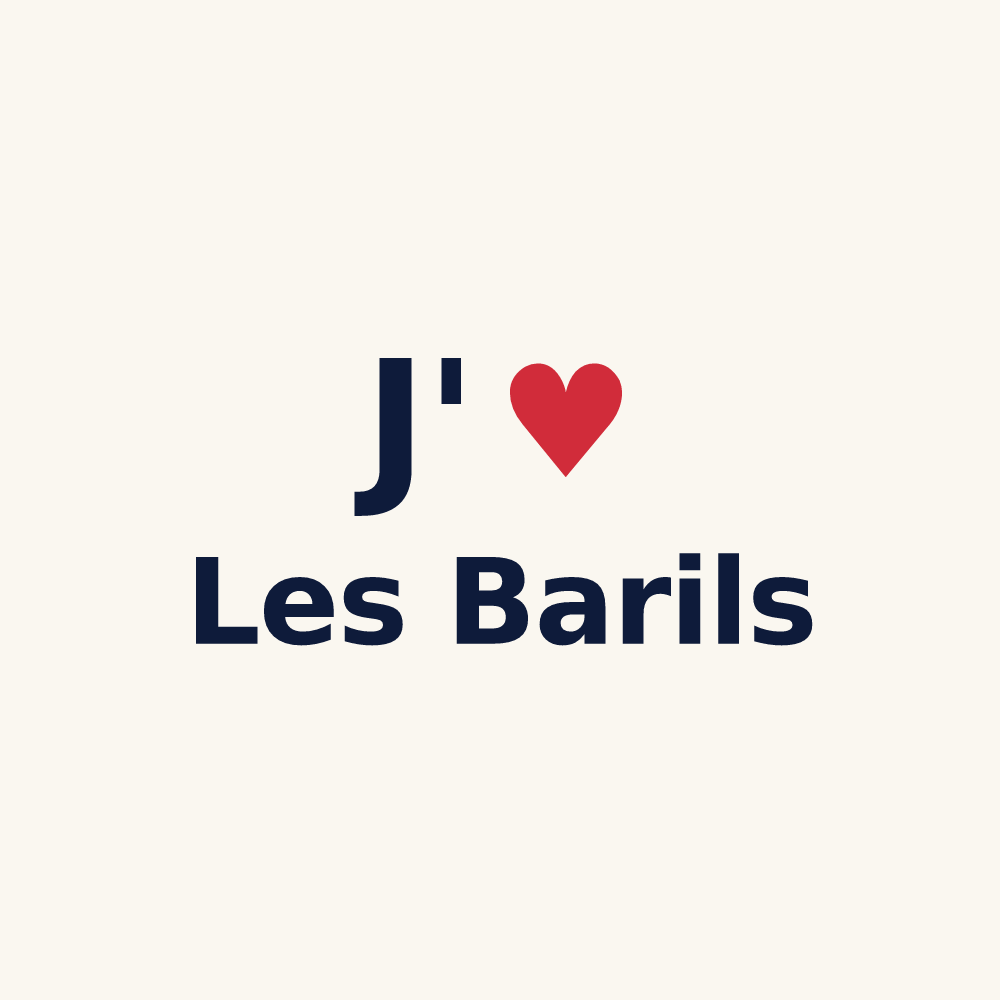 Tasse personnalisée Les Barils — design J'aime Les Barils
