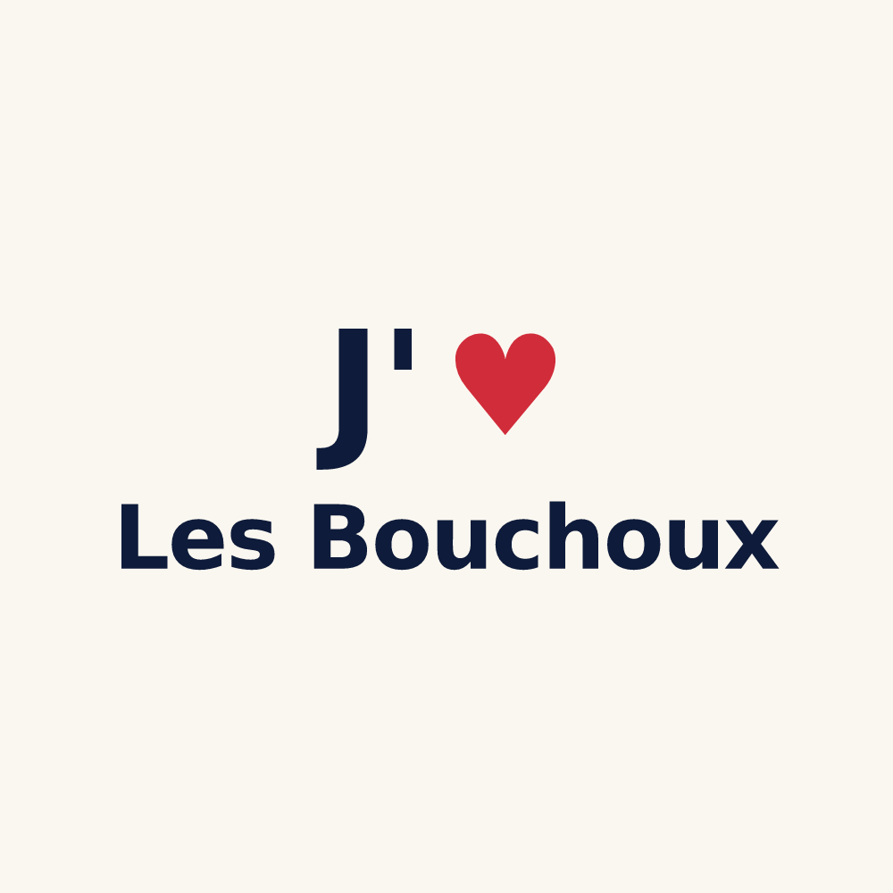 Tasse personnalisée Les Bouchoux — design J'aime Les Bouchoux