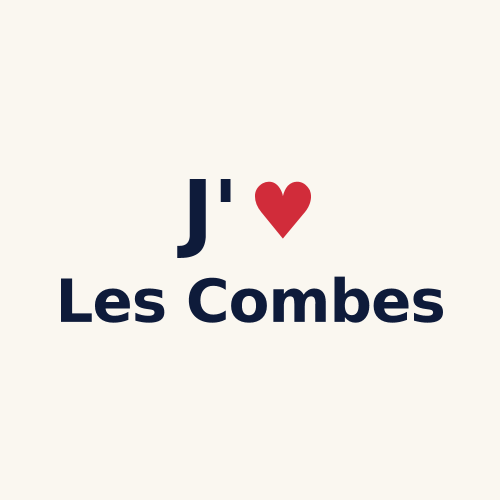 Tasse personnalisée Les Combes — design J'aime Les Combes