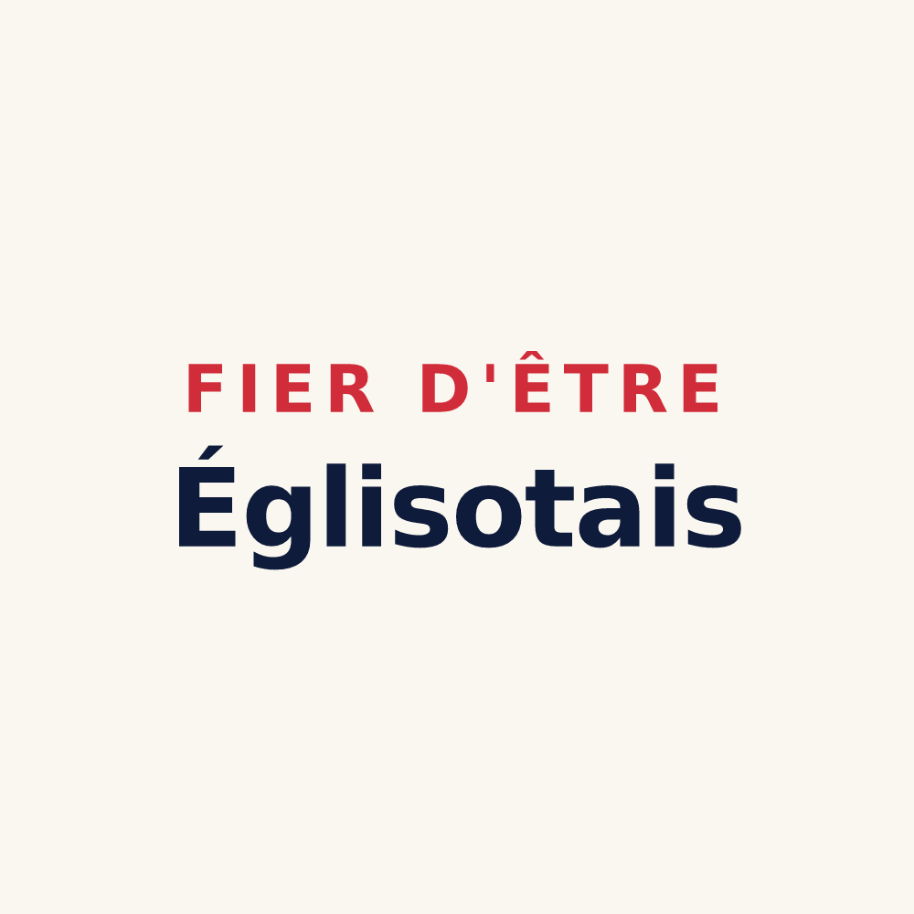 Tasse « Fier d'être Églisotais » — design pour Les Églisottes-et-Chalaures