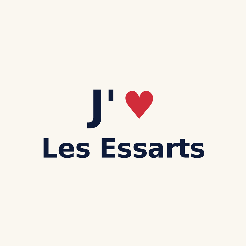 Tasse personnalisée Les Essarts — design J'aime Les Essarts