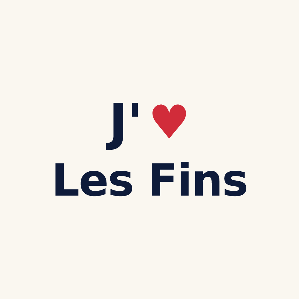 Tasse personnalisée Les Fins — design J'aime Les Fins