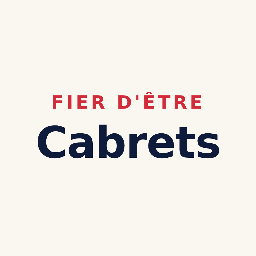 Tasse « Fier d'être Cabrets » — design pour Les Grandes-Armoises
