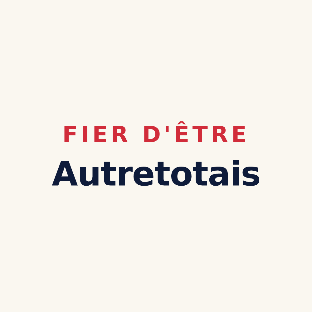 Tasse « Fier d'être Autretotais » — design pour Les Hauts-de-Caux