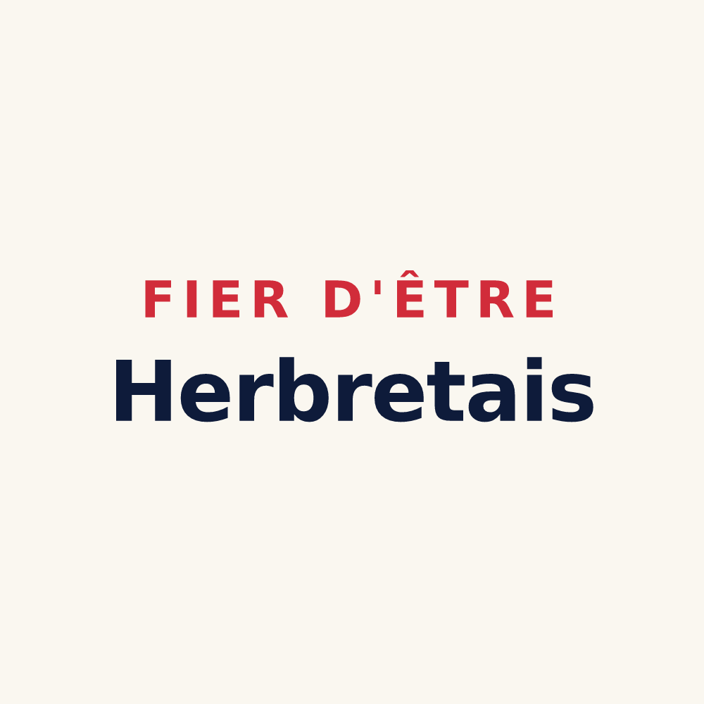 Tasse « Fier d'être Herbretais » — design pour Les Herbiers