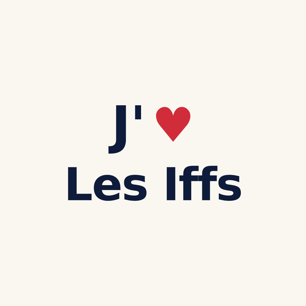 Tasse personnalisée Les Iffs — design J'aime Les Iffs