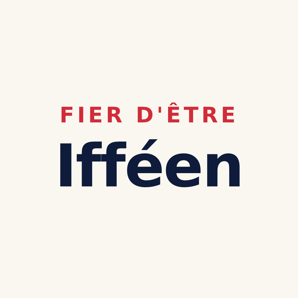 Tasse « Fier d'être Ifféen » — design pour Les Iffs