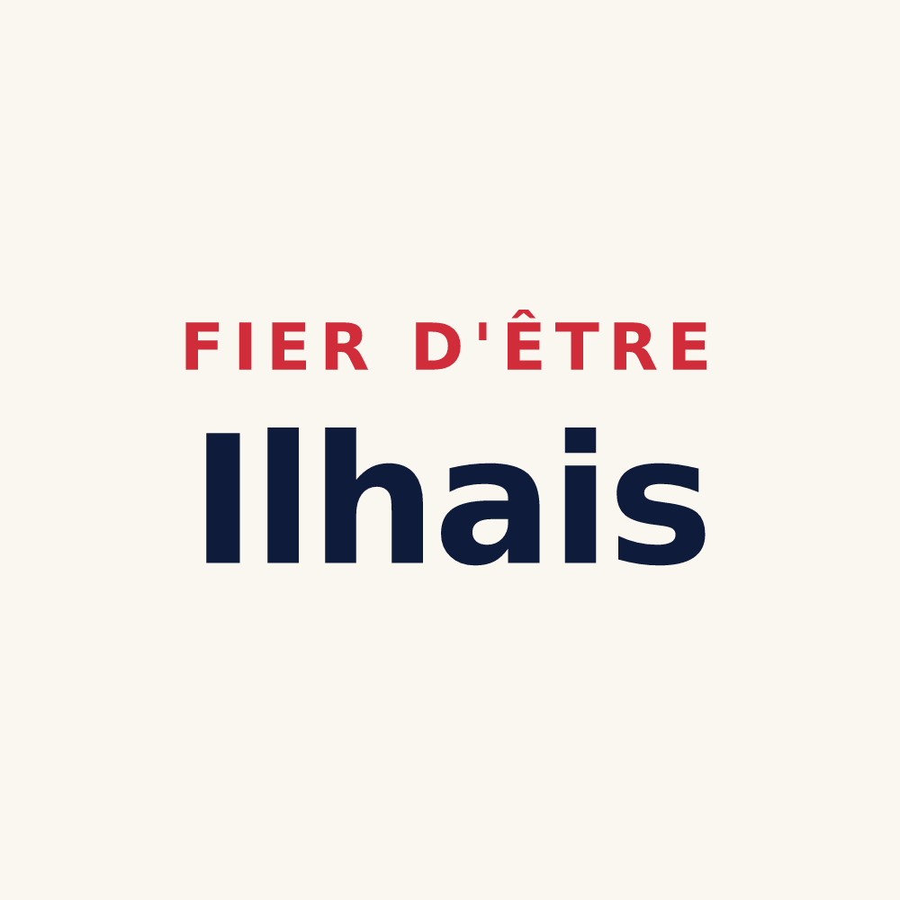 Tasse « Fier d'être Ilhais » — design pour Les Ilhes