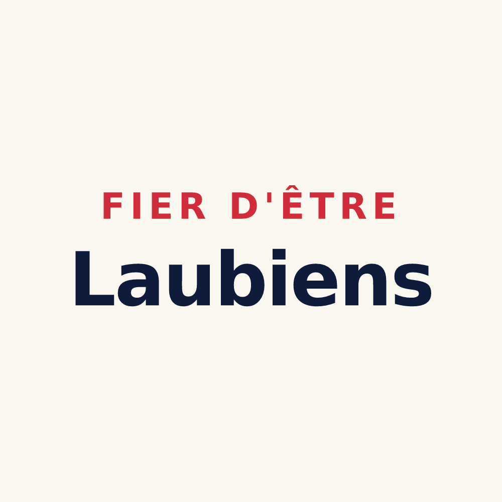 Tasse « Fier d'être Laubiens » — design pour Les Laubies