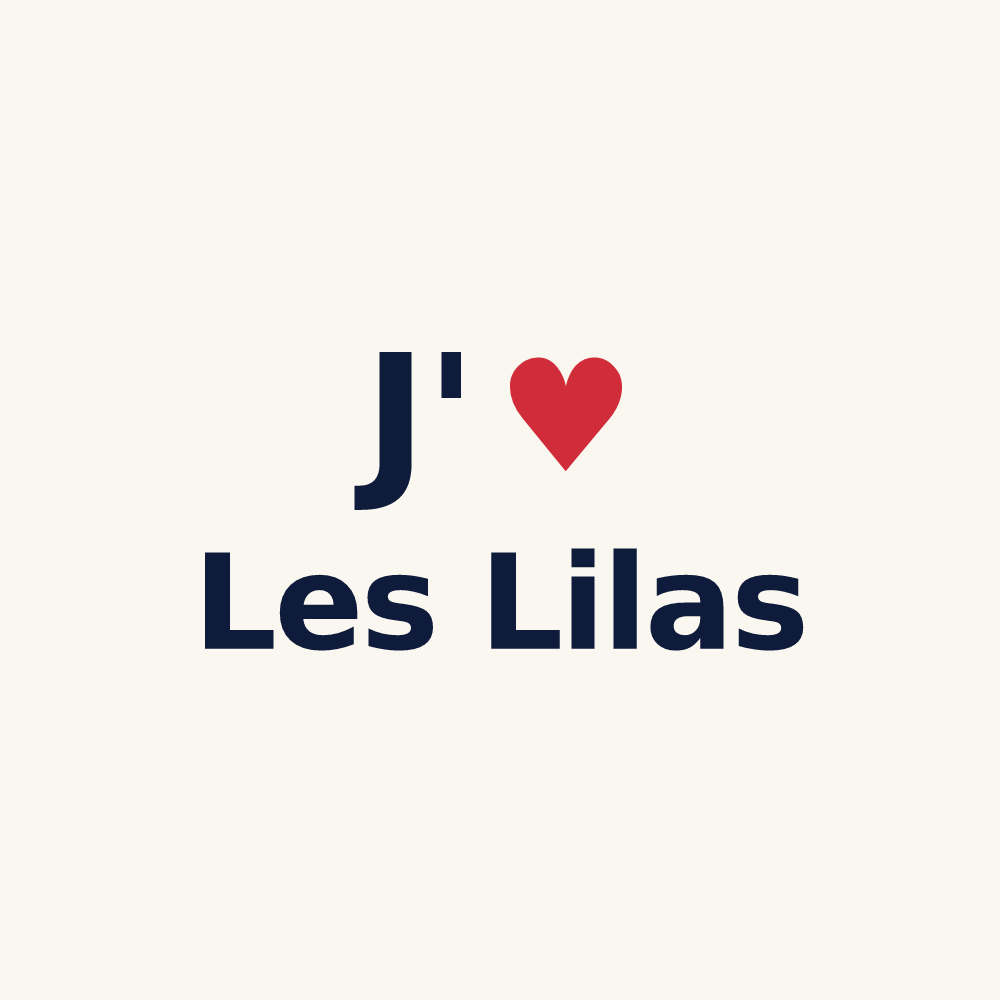 Tasse personnalisée Les Lilas — design J'aime Les Lilas