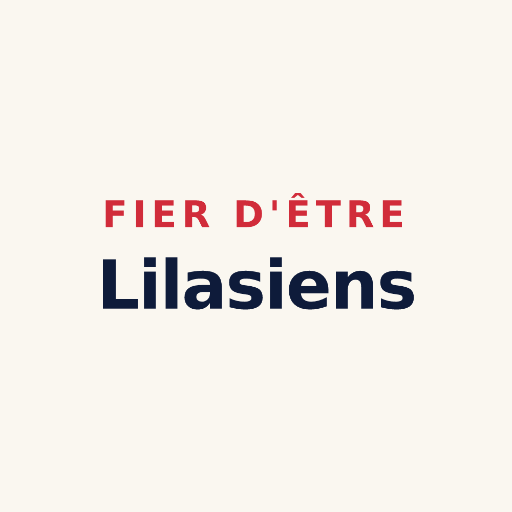 Tasse « Fier d'être Lilasiens » — design pour Les Lilas