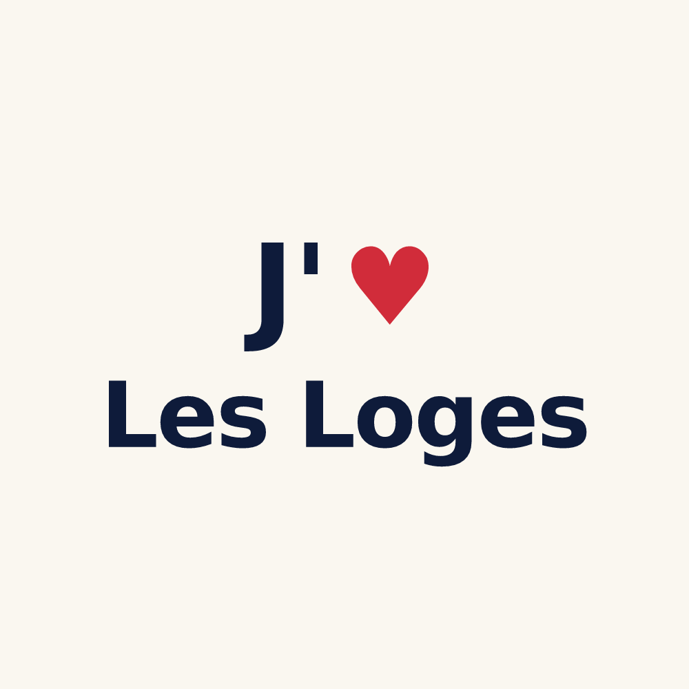 Tasse personnalisée Les Loges — design J'aime Les Loges