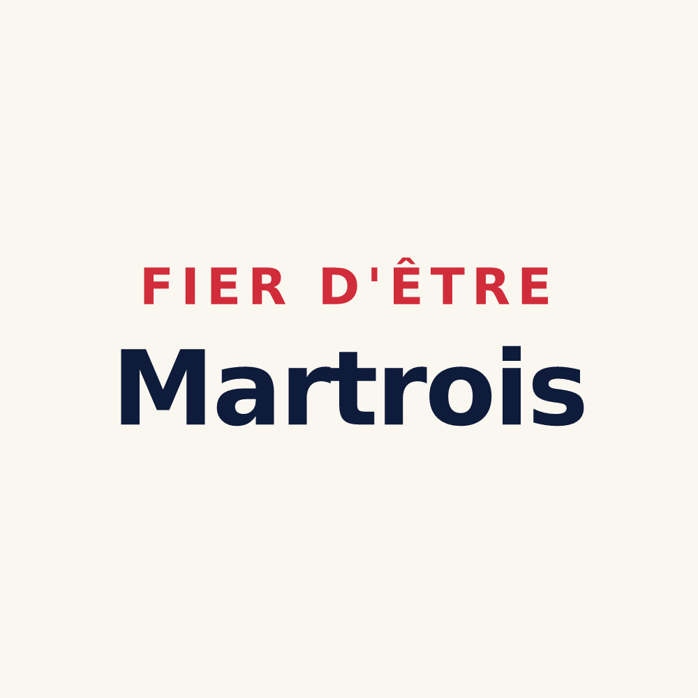 Tasse « Fier d'être Martrois » — design pour Les Martres-d'Artière