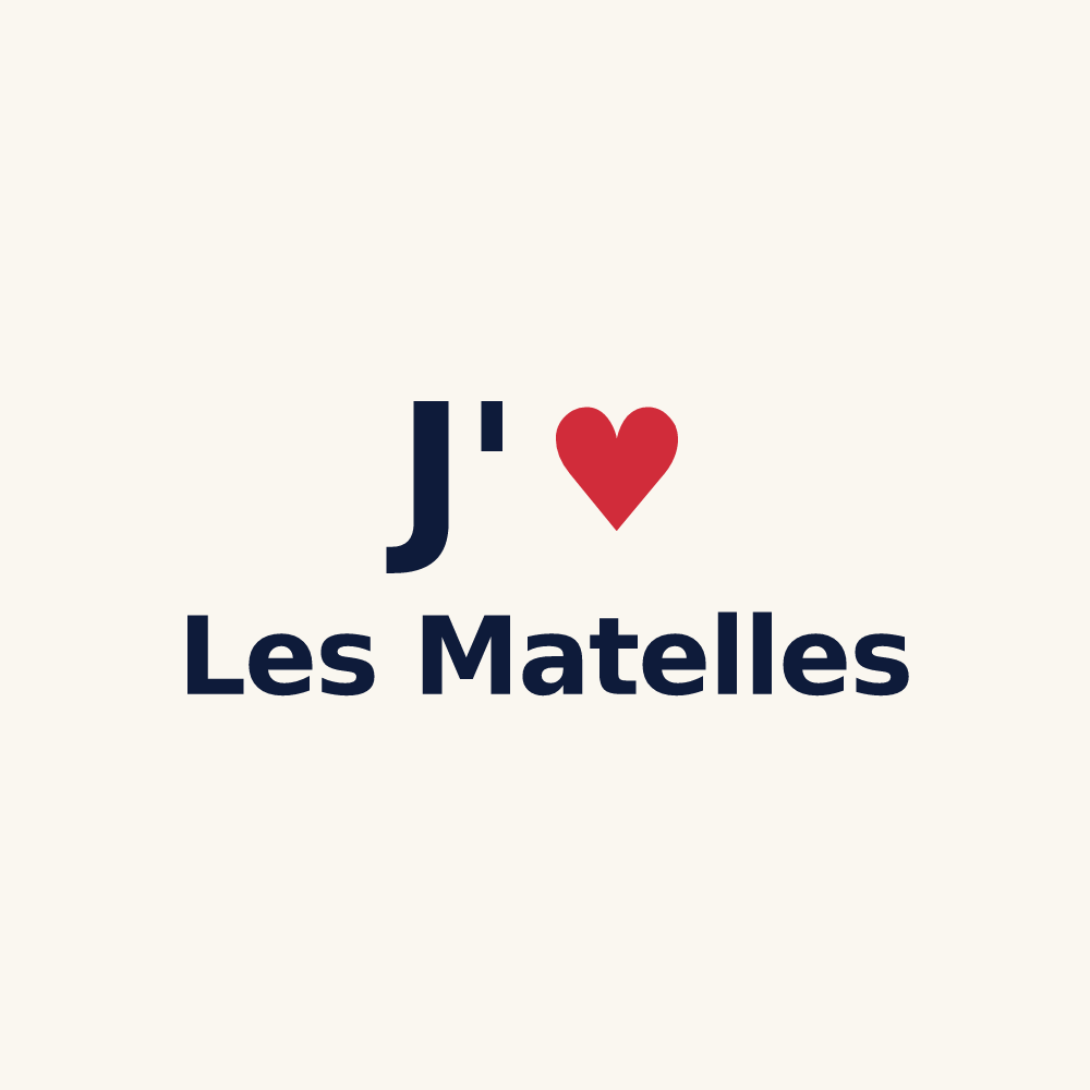 Tasse personnalisée Les Matelles — design J'aime Les Matelles
