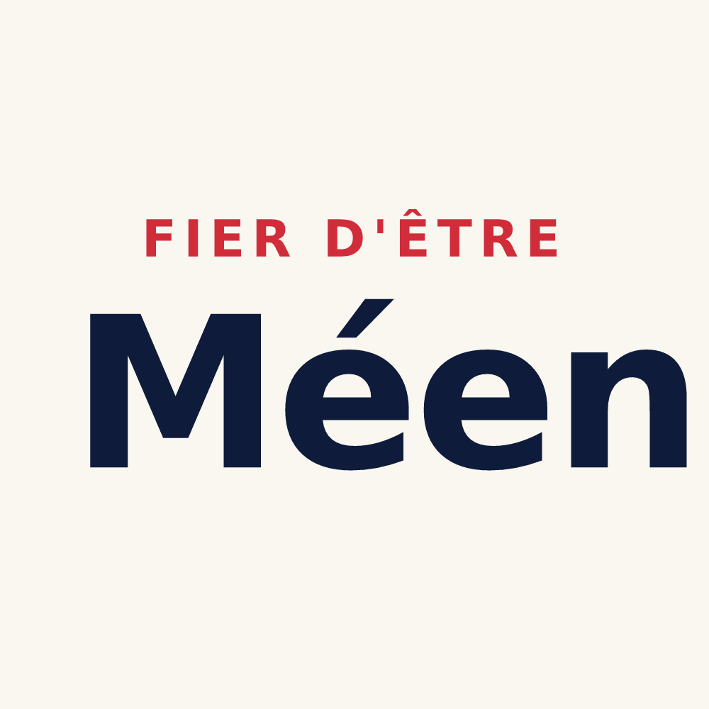 Tasse « Fier d'être Méen » — design pour Les Mées