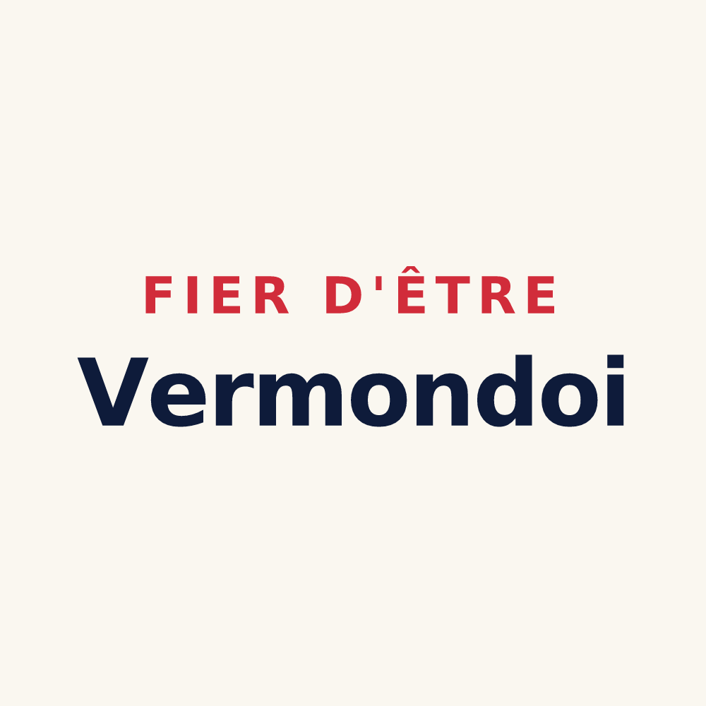 Tasse « Fier d'être Vermondoi » — design pour Les Monts-Verts