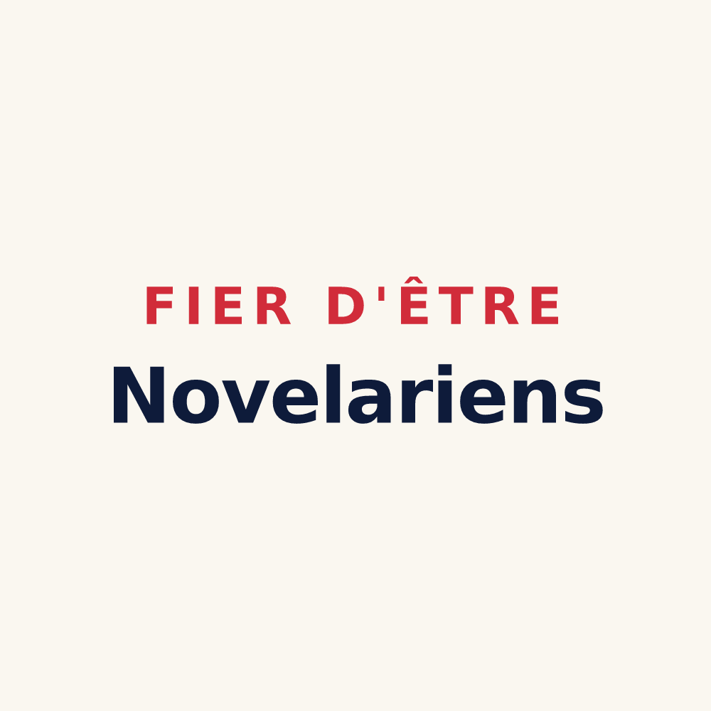 Tasse « Fier d'être Novelariens » — design pour Les Nouillers