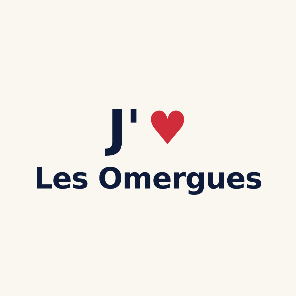 Tasse personnalisée Les Omergues — design J'aime Les Omergues