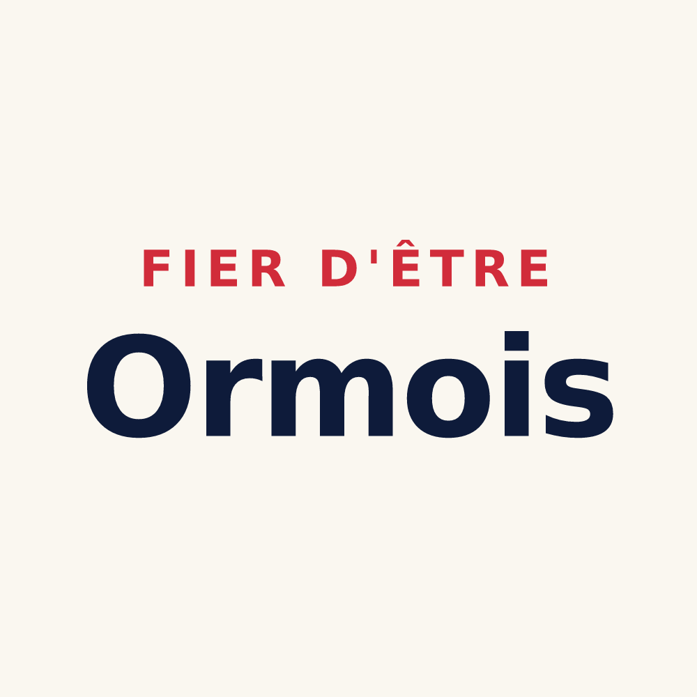 Tasse « Fier d'être Ormois » — design pour Les Ormes