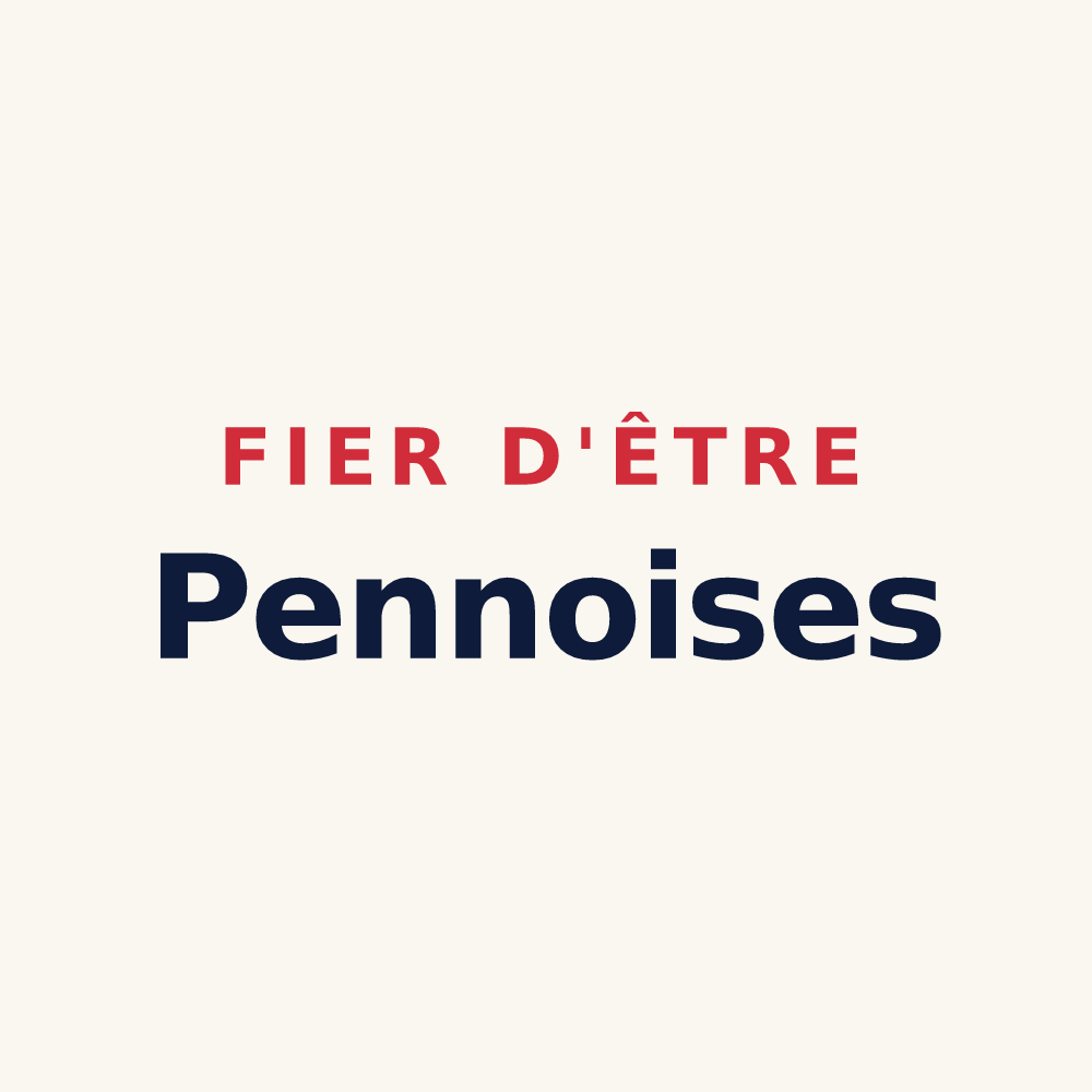 Tasse « Fier d'être Pennoises » — design pour Les Pennes-Mirabeau