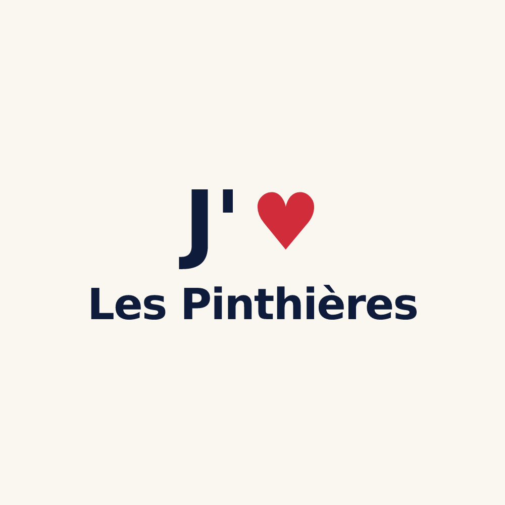 Tasse personnalisée Les Pinthières — design J'aime Les Pinthières