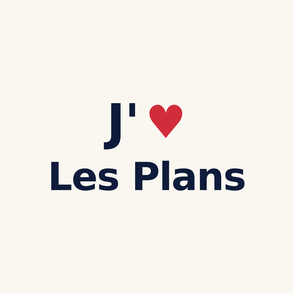 Tasse personnalisée Les Plans — design J'aime Les Plans