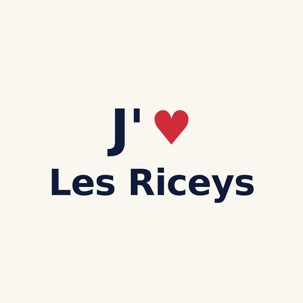 Tasse personnalisée Les Riceys — design J'aime Les Riceys