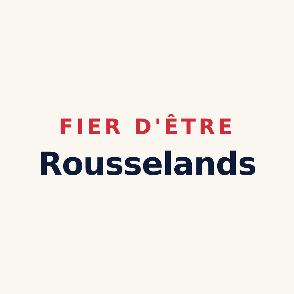 Tasse « Fier d'être Rousselands » — design pour Les Rousses