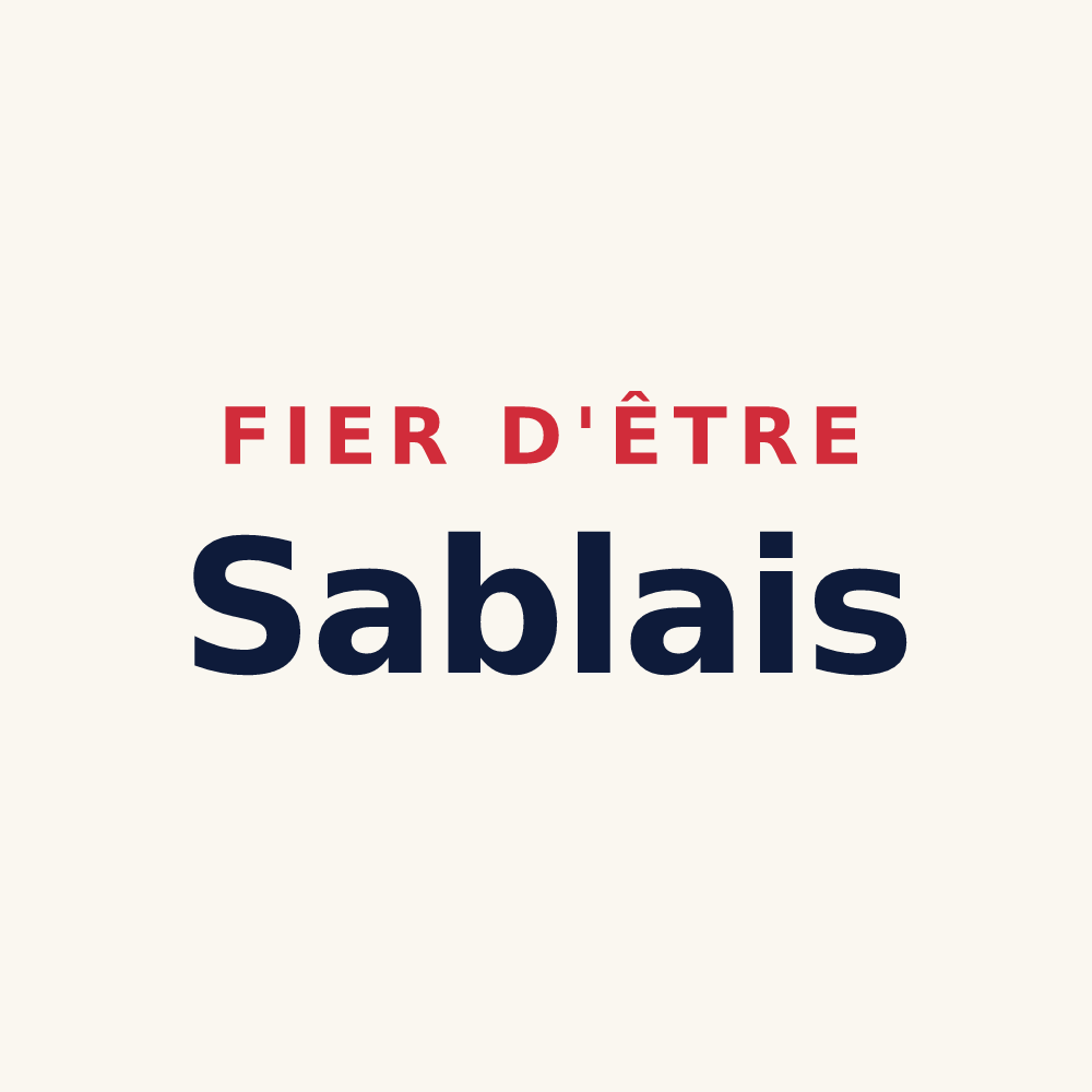 Tasse « Fier d'être Sablais » — design pour Les Sables-d'Olonne