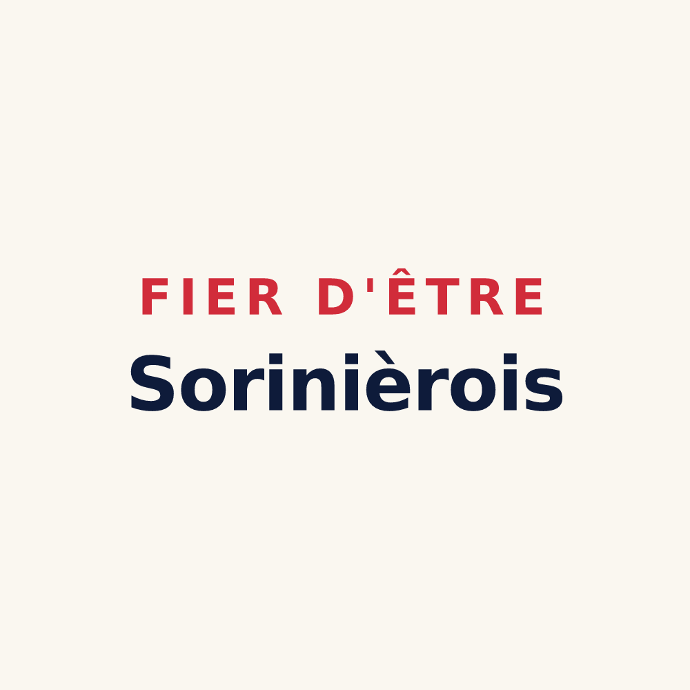 Tasse « Fier d'être Sorinièrois » — design pour Les Sorinières