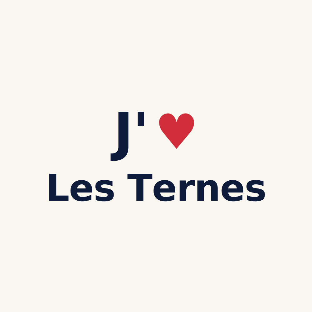 Tasse personnalisée Les Ternes — design J'aime Les Ternes