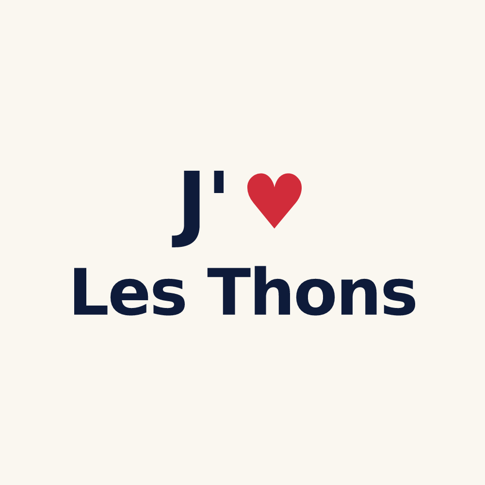 Tasse personnalisée Les Thons — design J'aime Les Thons